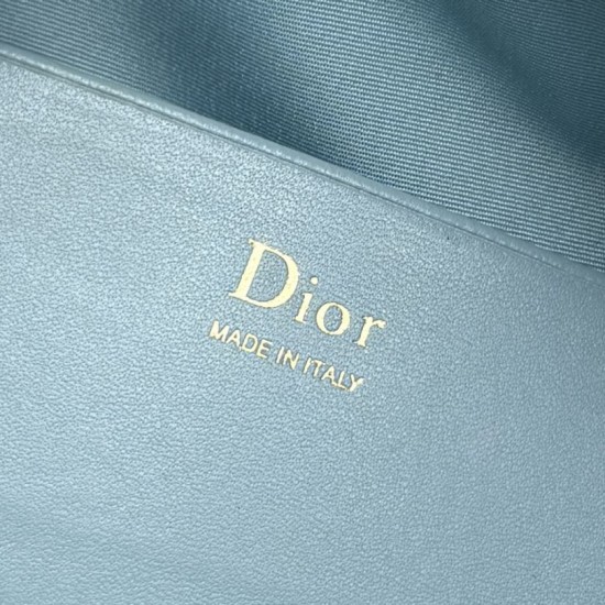 Replica perfette Pochette Dior Travel Nomad S2613 blu