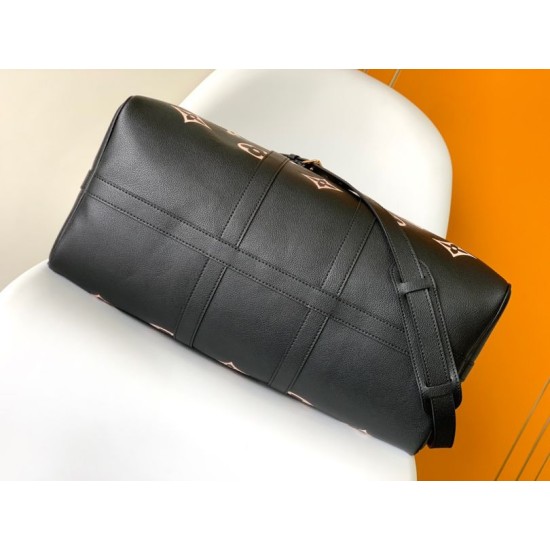 Replica 163C01 Borsa Keepall Bandoulière 45 M46670 M46671 nera Imitazioni Replica perfette 163C01 Borsa Keepall Bandoulière 45 M46670 M46671 nera