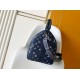 Replica 163c01 LV Keepall Bandoulière 50 Borsa da viaggio M28836 Blu Imitazioni Replica perfette 163c01 LV Keepall Bandoulière 50 Borsa da viaggio M28836 Blu