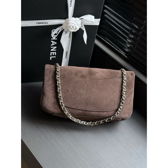 Replica Perfetta Chanel Flap Maxi AS6281 scamosciata con catena Imitazioni Replica perfette Perfetta Chanel Flap Maxi AS6281 scamosciata con catena