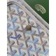Replica perfette Portafoglio Goyard Plumet Tela Goyardine Bianco