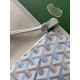 Replica perfette Portafoglio Goyard Plumet Tela Goyardine Bianco