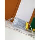 Replica perfette Portafoglio Goyard Plumet Tela Goyardine Bianco