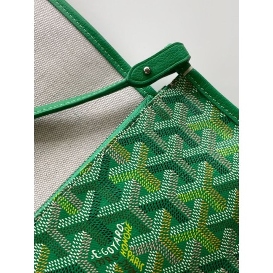 Replica Portafoglio Goyard Plumet Tela Goyardine verde Imitazioni Replica perfette Portafoglio Goyard Plumet Tela Goyardine verde