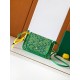 Replica Portafoglio Goyard Plumet Tela Goyardine verde Imitazioni Replica perfette Portafoglio Goyard Plumet Tela Goyardine verde