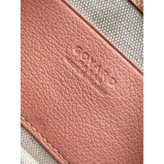 Replica Portafoglio Goyard Plumet Tela Goyardine Rosa cipria Imitazioni Replica perfette Portafoglio Goyard Plumet Tela Goyardine Rosa cipria
