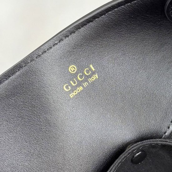 Replica Borsa tote grande Gucci NY A00B4R nera Imitazioni Replica perfette Borsa tote grande Gucci NY A00B4R nera