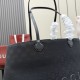 Replica Borsa tote grande Gucci NY A00B4R tela GG nera Imitazioni Replica perfette Borsa tote grande Gucci NY A00B4R tela GG nera