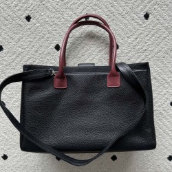 Replica Borsa tote Chanel Cerf Executive Rossa/Nero Imitazioni Replica perfette Borsa tote Chanel Cerf Executive Rossa/Nero