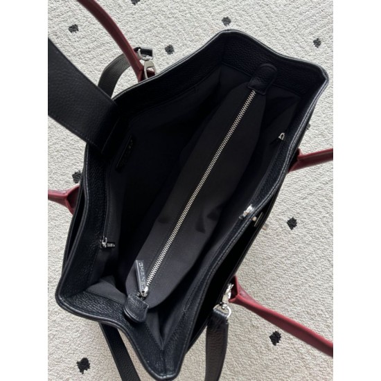 Replica Borsa tote Chanel Cerf Executive Rossa/Nero Imitazioni Replica perfette Borsa tote Chanel Cerf Executive Rossa/Nero