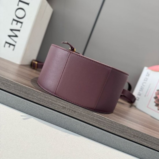 Replica Borsa Loewe Hammock Slice Borgogna Imitazioni Replica perfette Borsa Loewe Hammock Slice Borgogna