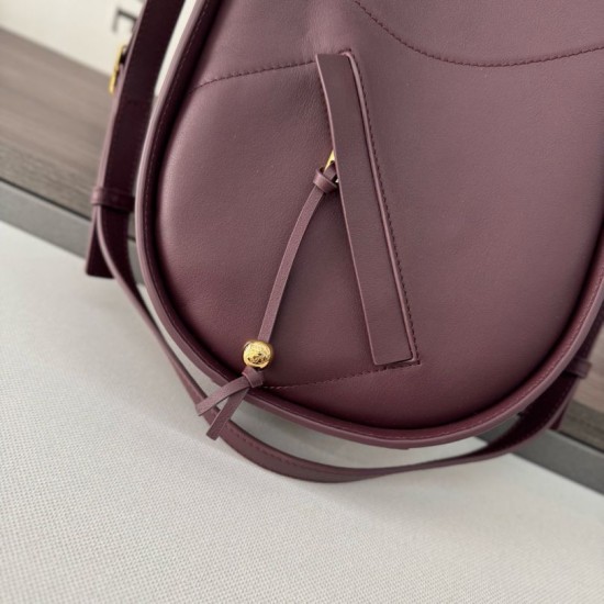 Replica Borsa Loewe Hammock Slice Borgogna Imitazioni Replica perfette Borsa Loewe Hammock Slice Borgogna