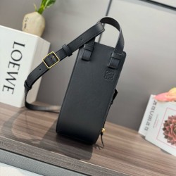 Replica Borsa Loewe Hammock Slice nera Imitazioni Replica perfette Borsa Loewe Hammock Slice nera