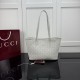 Replica perfette  Perfetta Gucci Tribeca con motivo logo GG traforato bianco