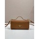 Replica Mini borsa Prada 1MT042 Marrone Imitazioni Replica perfette Mini borsa Prada 1MT042 Marrone