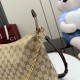 Replica Borsa a tracolla piccola Gucci A006OA Lady Lunetta GG Marrone Imitazioni Replica perfette Borsa a tracolla piccola Gucci A006OA Lady Lunetta GG Marrone