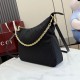 Replica borse griffate a tracolla piccola Gucci A006OA Lady Lunetta GG Nero Imitazioni Replica perfette Imitazioni borse griffate a tracolla piccola Gucci A006OA Lady Lunetta GG Nero