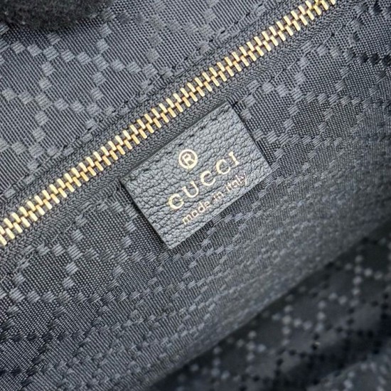 Replica borse griffate a tracolla piccola Gucci A006OA Lady Lunetta GG Nero Imitazioni Replica perfette Imitazioni borse griffate a tracolla piccola Gucci A006OA Lady Lunetta GG Nero
