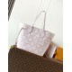Replica Borsa tote Louis Vuitton Neverfull MM beige Imitazioni Replica perfette Borsa tote Louis Vuitton Neverfull MM beige