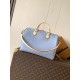 Replica borse griffate Louis Vuitton Speedy Soft 30 M89688 struzzo blu Imitazioni Replica perfette Imitazioni borse griffate Louis Vuitton Speedy Soft 30 M89688 struzzo blu
