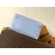 Replica borse griffate Louis Vuitton Speedy Soft 30 M89688 struzzo blu Imitazioni Replica perfette Imitazioni borse griffate Louis Vuitton Speedy Soft 30 M89688 struzzo blu