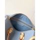 Replica borse griffate Louis Vuitton Speedy Soft 30 M89688 struzzo blu Imitazioni Replica perfette Imitazioni borse griffate Louis Vuitton Speedy Soft 30 M89688 struzzo blu