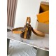 Replica di alta qualità Borsa a mano Nano Keepall con chip LV MB163c N2A427 Replica Perfetta Borsa a mano Nano Keepall con chip LV MB163c N2A427