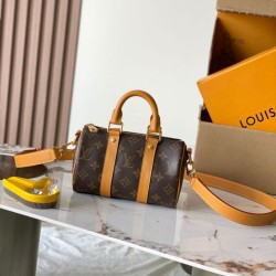 Replica Perfetta Borsa a mano Nano Keepall con chip LV MB163c N2A427