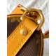 Replica di alta qualità Borsa a mano Nano Keepall con chip LV MB163c N2A427 Replica Perfetta Borsa a mano Nano Keepall con chip LV MB163c N2A427