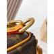 Replica di alta qualità Borsa a mano Nano Keepall con chip LV MB163c N2A427 Replica Perfetta Borsa a mano Nano Keepall con chip LV MB163c N2A427