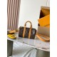 Replica di alta qualità Borsa a mano Nano Keepall con chip LV MB163c N2A427 Replica Perfetta Borsa a mano Nano Keepall con chip LV MB163c N2A427