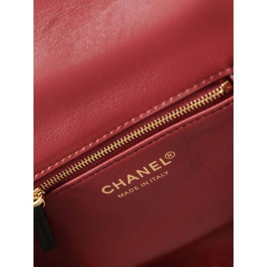 Replica di alta qualità Borsa a tracolla busta Chanel AS6223 nera Replica Perfetta Borsa a tracolla busta Chanel AS6223 nera