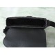 Replica di alta qualità Borsa a tracolla Dior Mini Saddle Heritage con patta nero Replica Perfetta Borsa a tracolla Dior Mini Saddle Heritage con patta nero