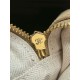 Borsa a tracolla orizzontale Chanel 26A AS6443 Albicocca scamosciata Borsa a tracolla orizzontale Chanel 26A AS6443 Albicocca scamosciata