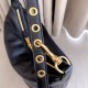 Replica di alta qualità Borsa a tracolla Spirit Hobo Miu Miu 5BC217 nappa Nero Replica Perfetta Borsa a tracolla Spirit Hobo Miu Miu 5BC217 nappa Nero