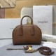 Replica di alta qualità Borsa Boston Sac de Jour YSL Saint Laurent pelle liscia Giallo terroso Replica Perfetta Borsa Boston Sac de Jour YSL Saint Laurent pelle liscia Giallo terroso