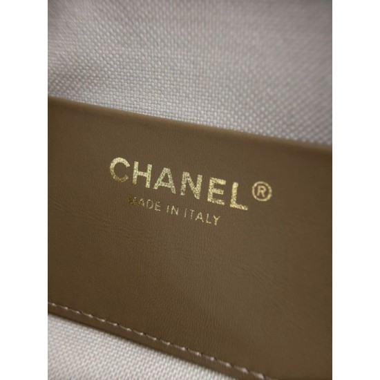 Replica di alta qualità Borsa bowling grande Chanel AS6406 con tracolla a catena Grigio Replica Perfetta Borsa bowling grande Chanel AS6406 con tracolla a catena Grigio