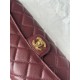 Replica di alta qualità Borsa Chanel 26A con manici pelle con motivo a sfere AS5280 Borgogna Replica Perfetta Borsa Chanel 26A con manici pelle con motivo a sfere AS5280 Borgogna