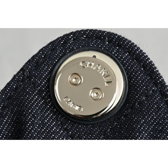 Replica di alta qualità Borsa Chanel 26s Hobo AS5293 denim Blu Replica Perfetta Borsa Chanel 26s Hobo AS5293 denim Blu