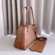 Borsa da bowling Miu Miu Vivant 5BB199 Marrone