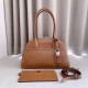 Borsa da bowling Miu Miu Vivant 5BB199 Marrone