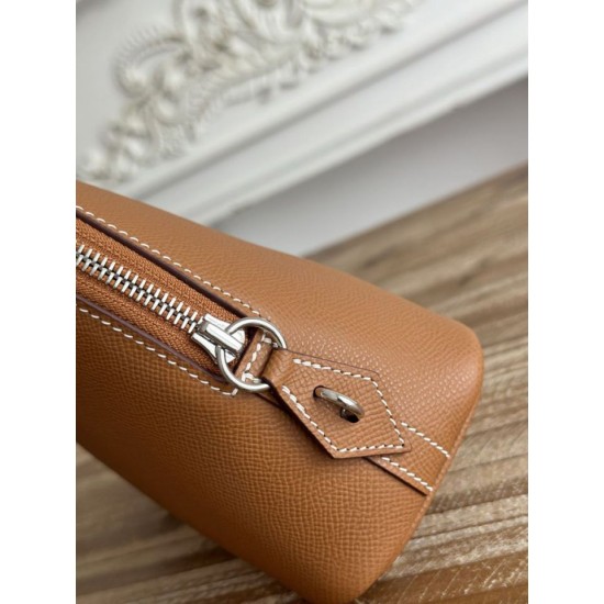 Replica di alta qualità Borsa Hermes Bolide 1923 25cm tessuto Epsom giallo terroso Replica Perfetta Borsa Hermes Bolide 1923 25cm tessuto Epsom giallo terroso