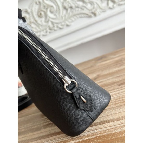Replica di alta qualità Borsa Hermes Bolide 1923 25cm tessuto Epsom nero Replica Perfetta Borsa Hermes Bolide 1923 25cm tessuto Epsom nero