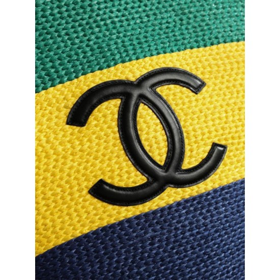 Replica di alta qualità Borsa shopping maxi Chanel Coco Beach Rafia Replica Perfetta Borsa shopping maxi Chanel Coco Beach Rafia