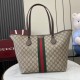 Replica Perfetta Borsa tote Gucci Ophidia GG Supreme marrone
