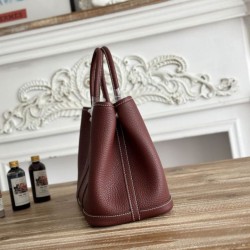 Replica di alta qualità Borsa tote Hermès Garden Party 30 Rouge Replica Perfetta Borsa tote Hermès Garden Party 30 Rouge