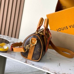 Replica Perfetta [Chip MB163c] Borsa a tracolla LV Keepall Bandoulière 25 M28957