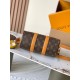 Replica Perfetta [Chip MB163c] Borsa a tracolla LV Keepall Bandoulière 25 M28957