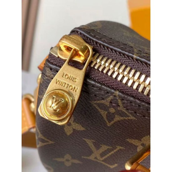 Replica Perfetta [Chip MB163c] Borsa a tracolla LV Keepall Bandoulière 25 M28957