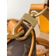 Replica Perfetta [Chip MB163c] Borsa a tracolla LV Keepall Bandoulière 25 M28957